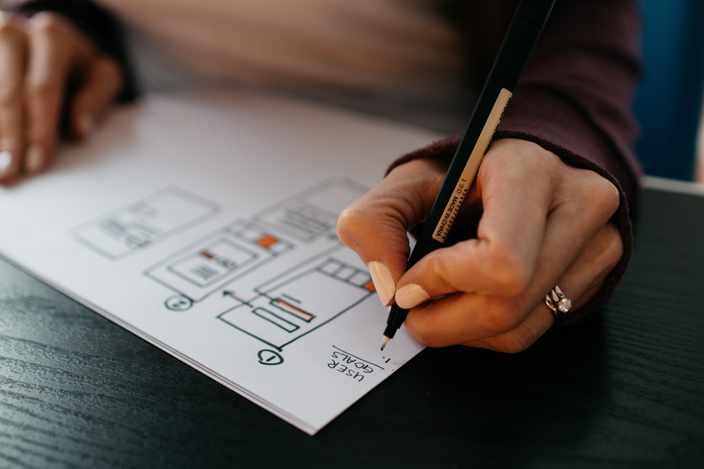 Writing User Goals On Paper